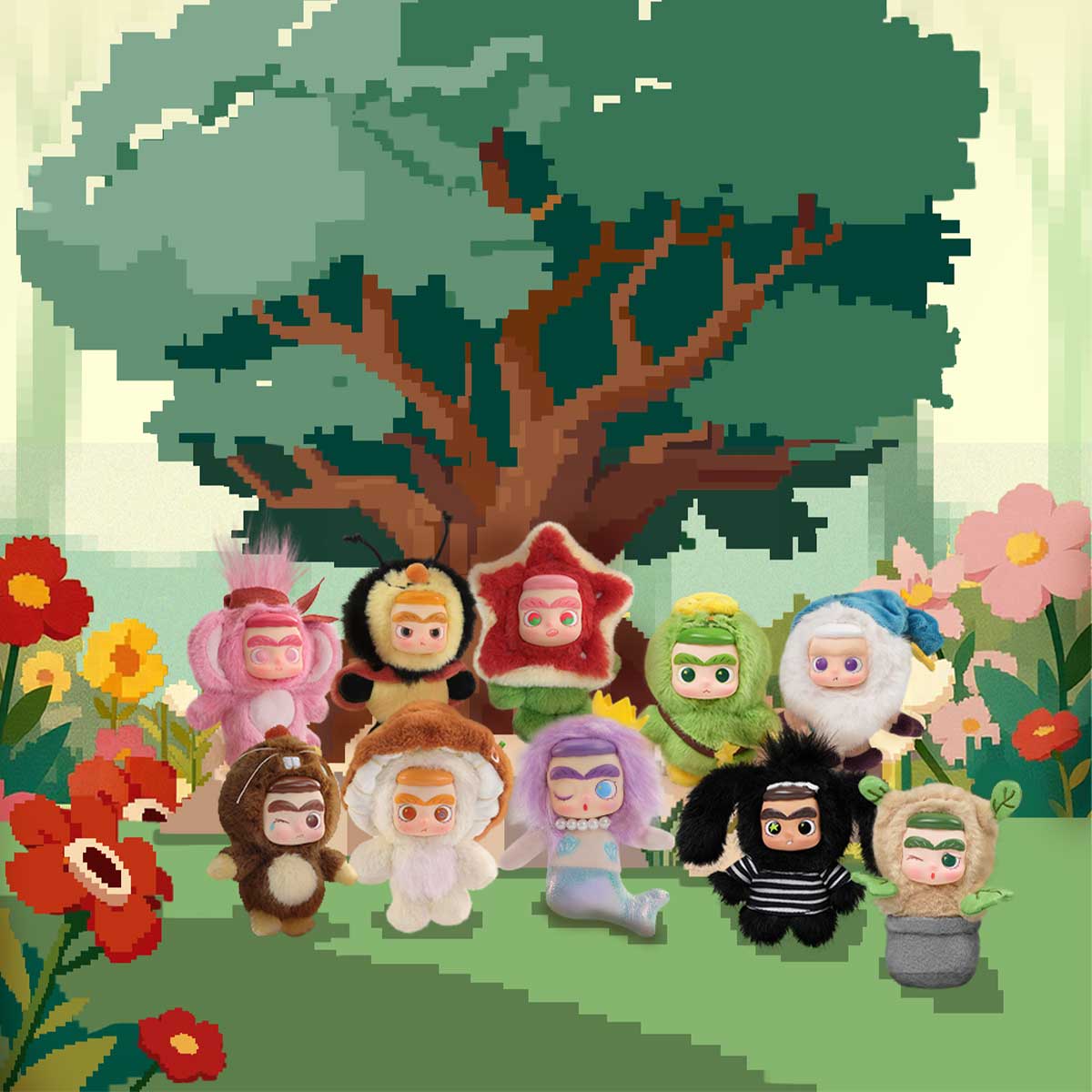 CICILU MYSTERY ISLANDSERIES PLUSH KEYCHAIN - Image 2