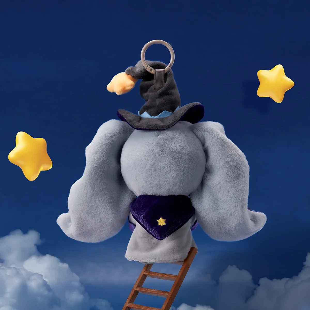 CICILU STAR ELEPHANT PLUSH KEYCHAIN - Image 4