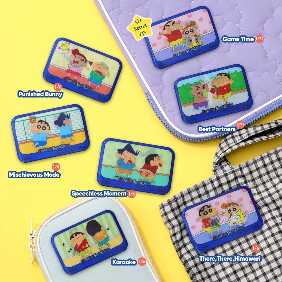CRAYON SHINCHAN LENTICULAR BADGE BLIND BAG - Image 3