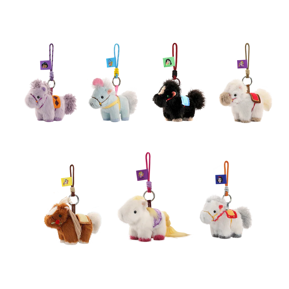 DISNEY PRINCESS PONY PALS SERIES PLUSH KEYCHAIN - Image 2