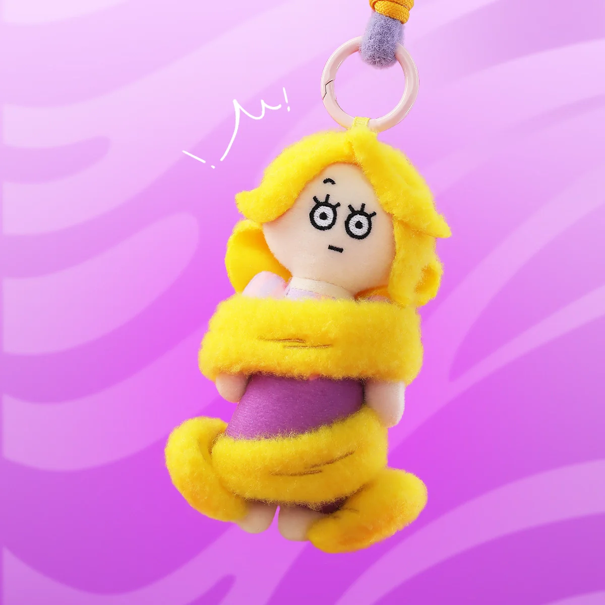 DISNEY PRINCESSES ON THE RUN PLUSH KEYCHAIN - Image 4