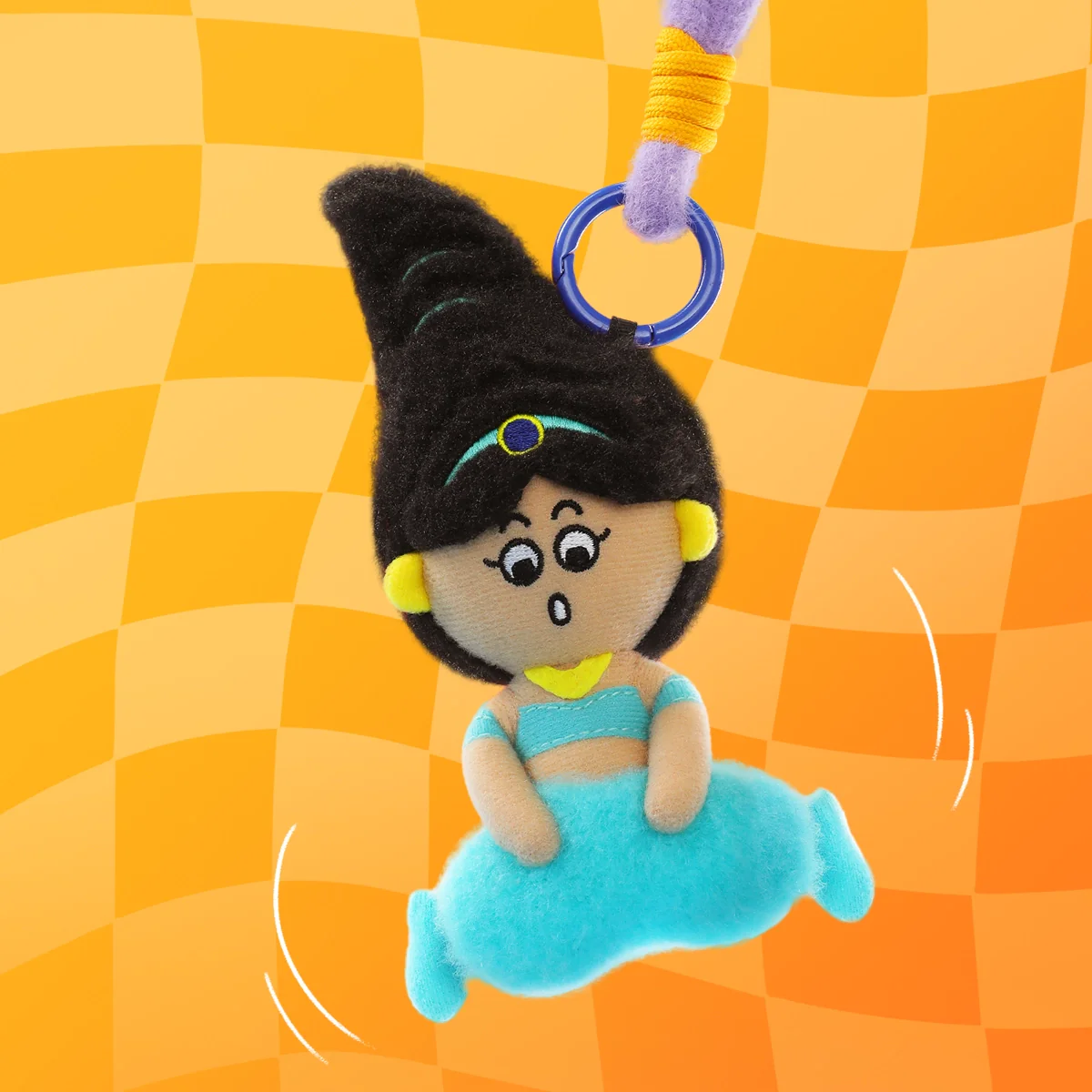 DISNEY PRINCESSES ON THE RUN PLUSH KEYCHAIN - Image 6