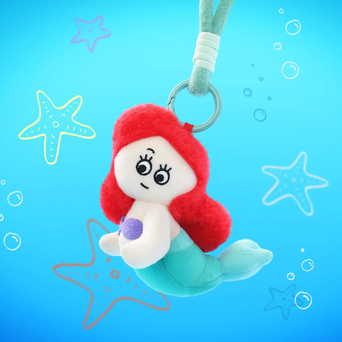 DISNEY PRINCESSES ON THE RUN PLUSH KEYCHAIN - Image 8