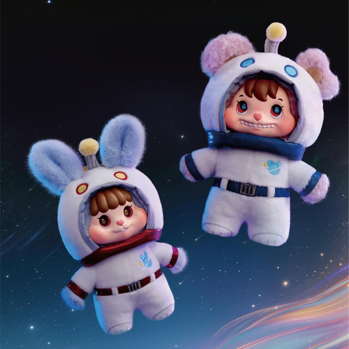 LITTLE BUNS 20TH-CENTURY SPACE FANTASY SERIES PLUSH KEYCHAINS - Image 6