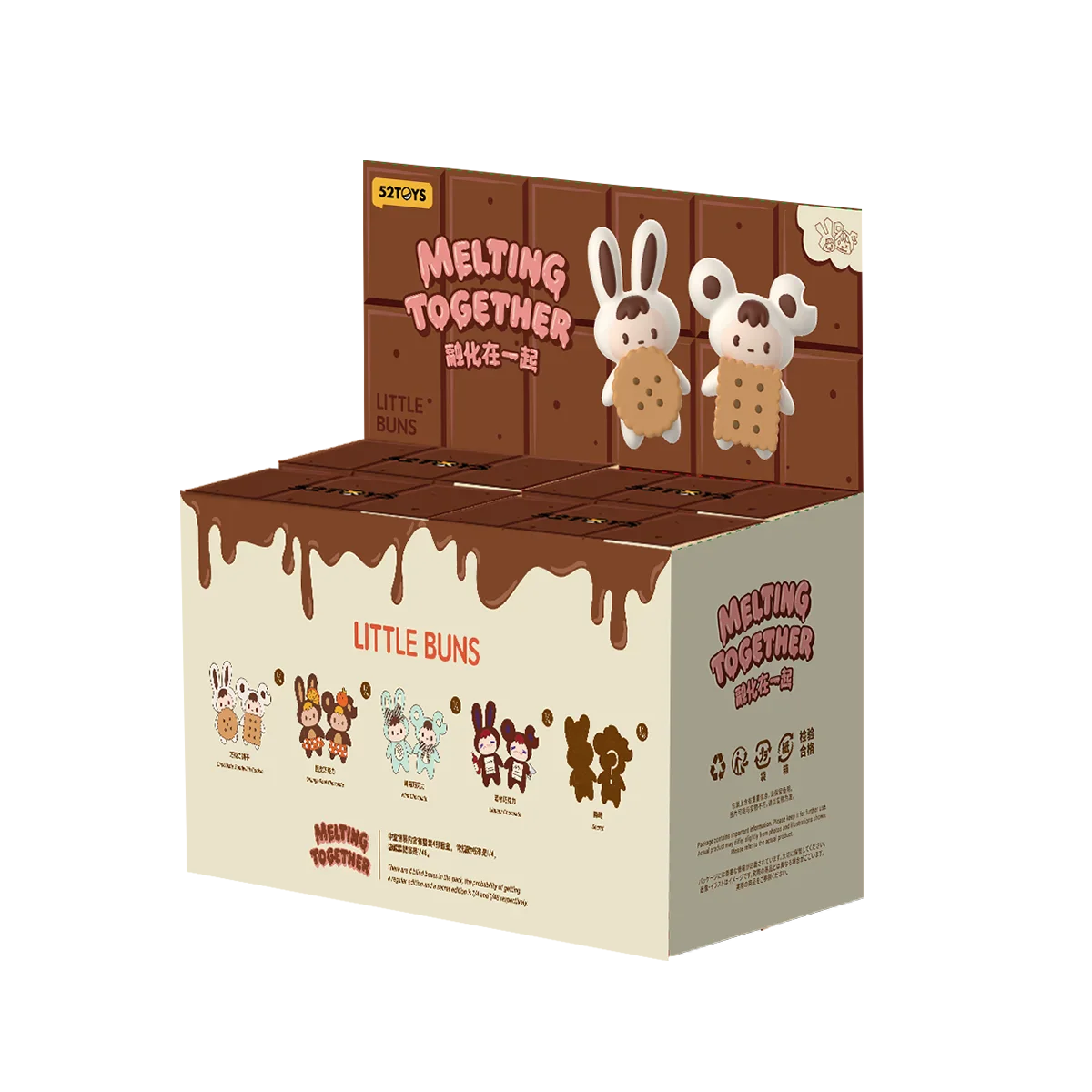 LITTLE BUNS MELTING TOGETHER - FRIDGE MAGNET BLIND BOX - Image 5