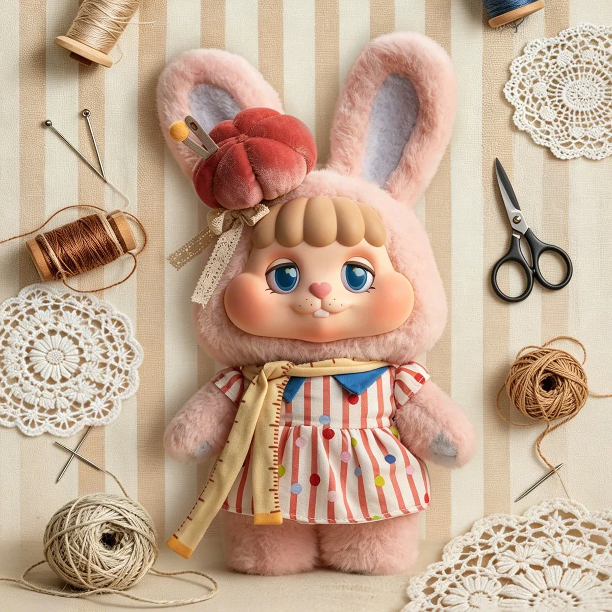 LITTLE BUNS TAILOR BUNNY BING PLUSH FIGURE - Image 5