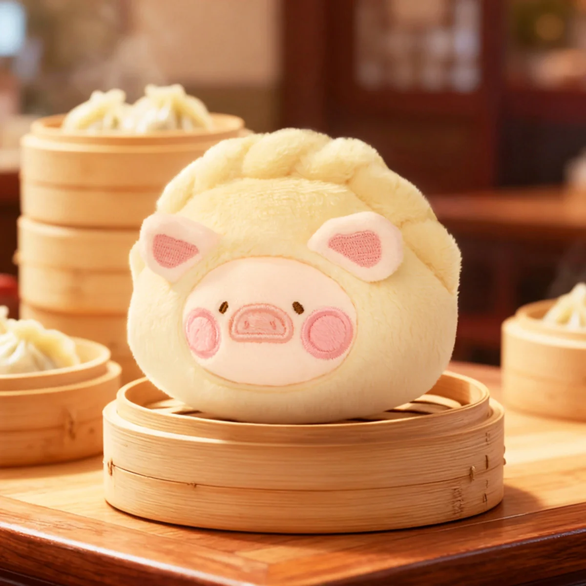 LULU THE PIGGY LU'S TABLE - FOOD HUNTER SERIES PLUSH KEYCHAIN BLINDBOX - Image 6
