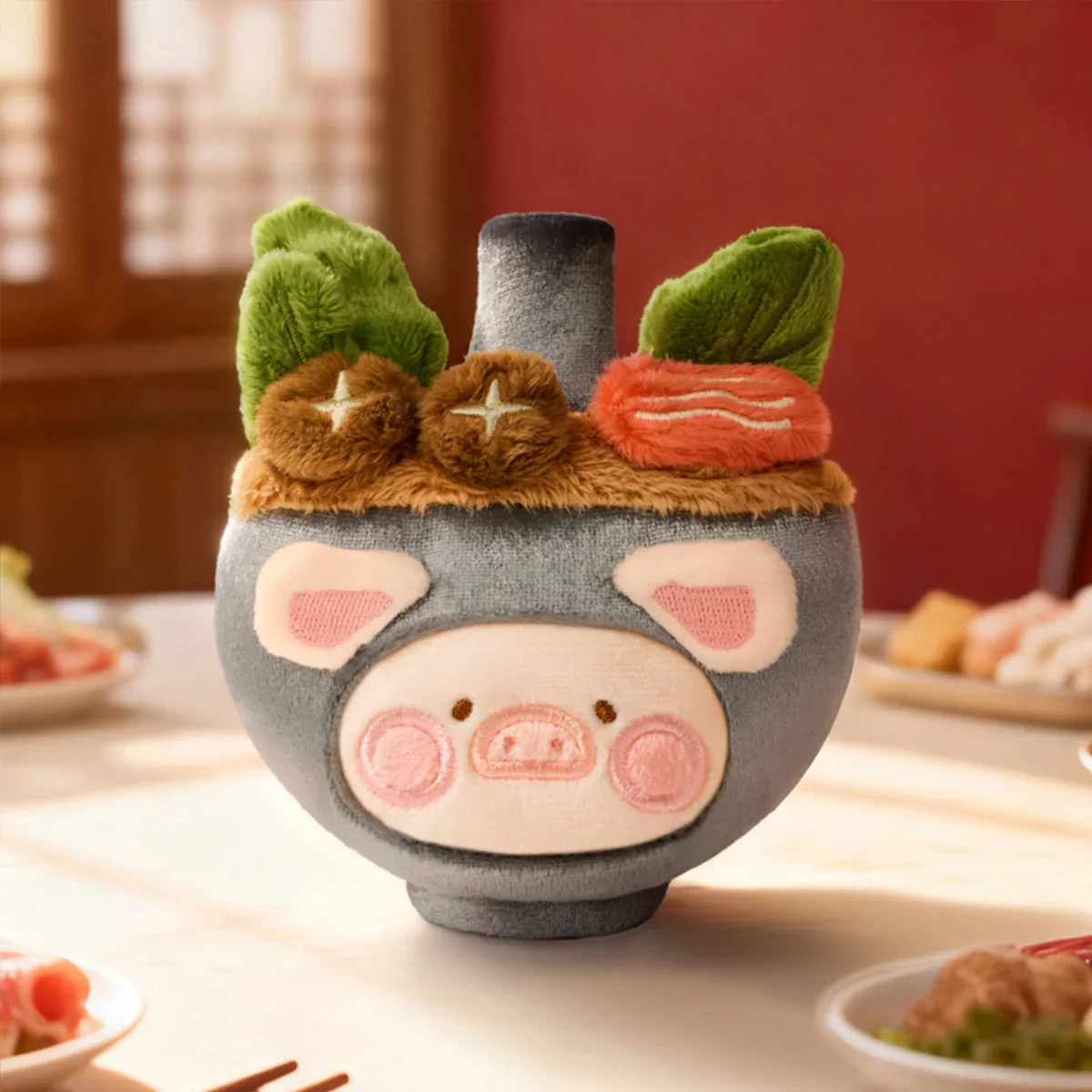 LULU THE PIGGY LU'S TABLE - FOOD HUNTER SERIES PLUSH KEYCHAIN BLINDBOX - Image 9