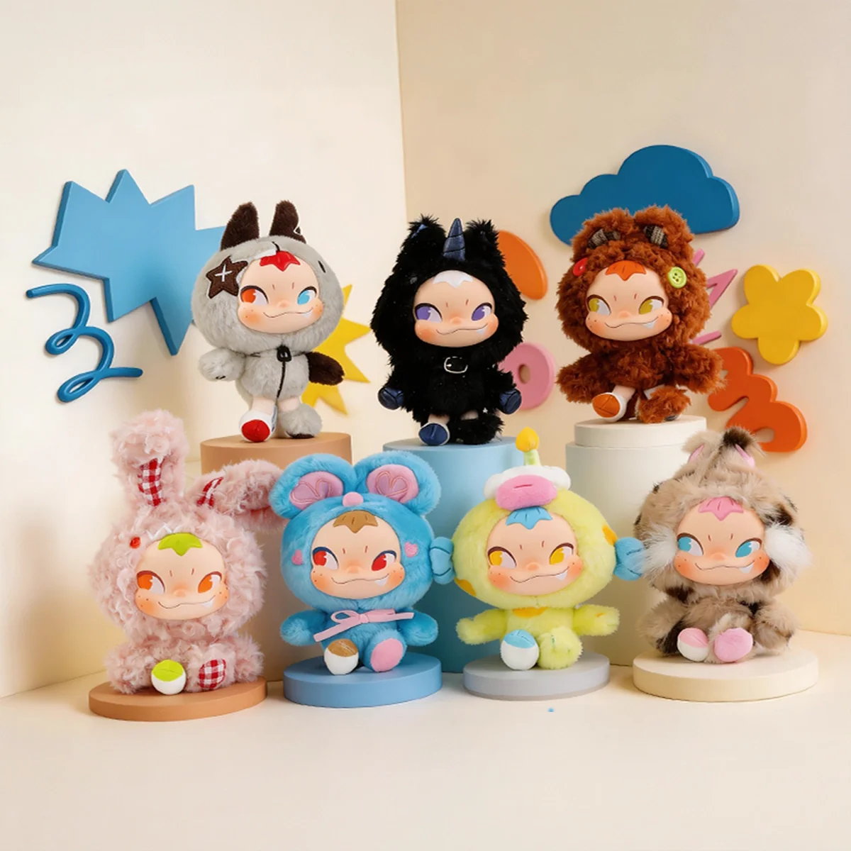 NINNIC DIFFERENT US SERIES PLUSH KEYCHAIN - Image 3