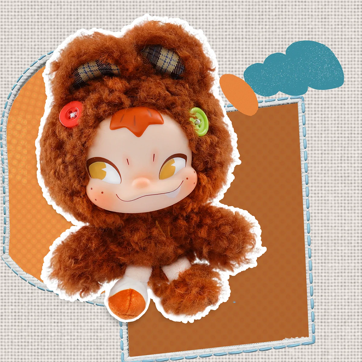 NINNIC DIFFERENT US SERIES PLUSH KEYCHAIN - Image 4