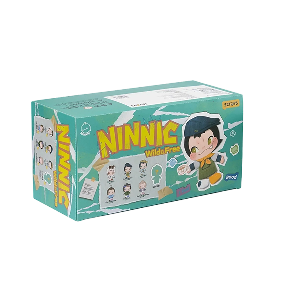 NINNIC – WILD & FREE PLUSH KEYCHAIN BLIND BOX - Image 12