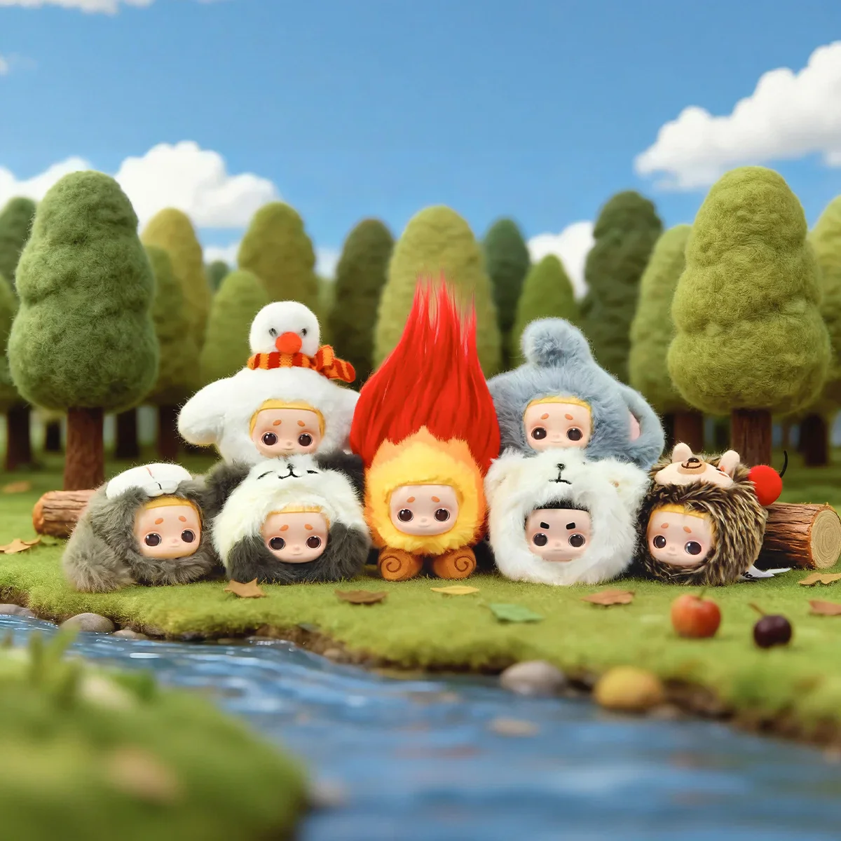 NOOK MY DATE WITH THE FOREST SERIES VINYL PLUSH KEYCHAINS - Image 2