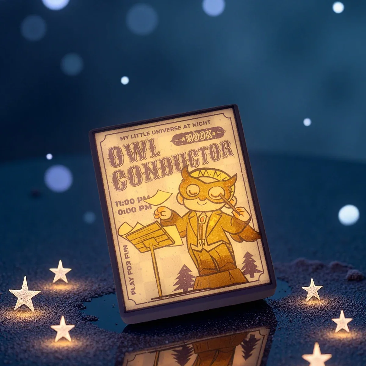 NOOK NIGHT SERIES LIGHT-UP FRIDGE MAGNET BLIND BOX - Image 8