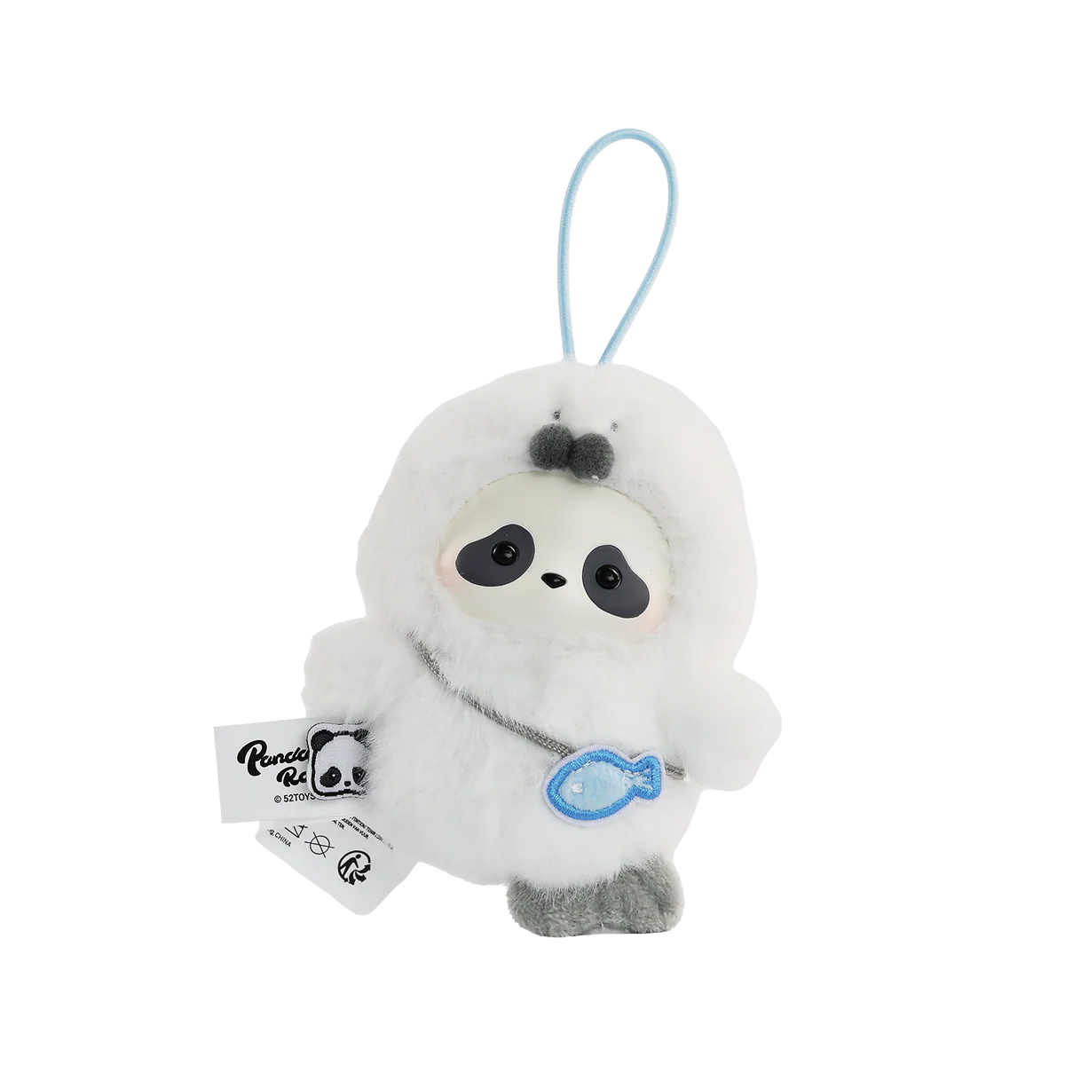 PANDA ROLL THE ZOO IN HANDS SERIES PLUSH KEYCHAIN - Image 12