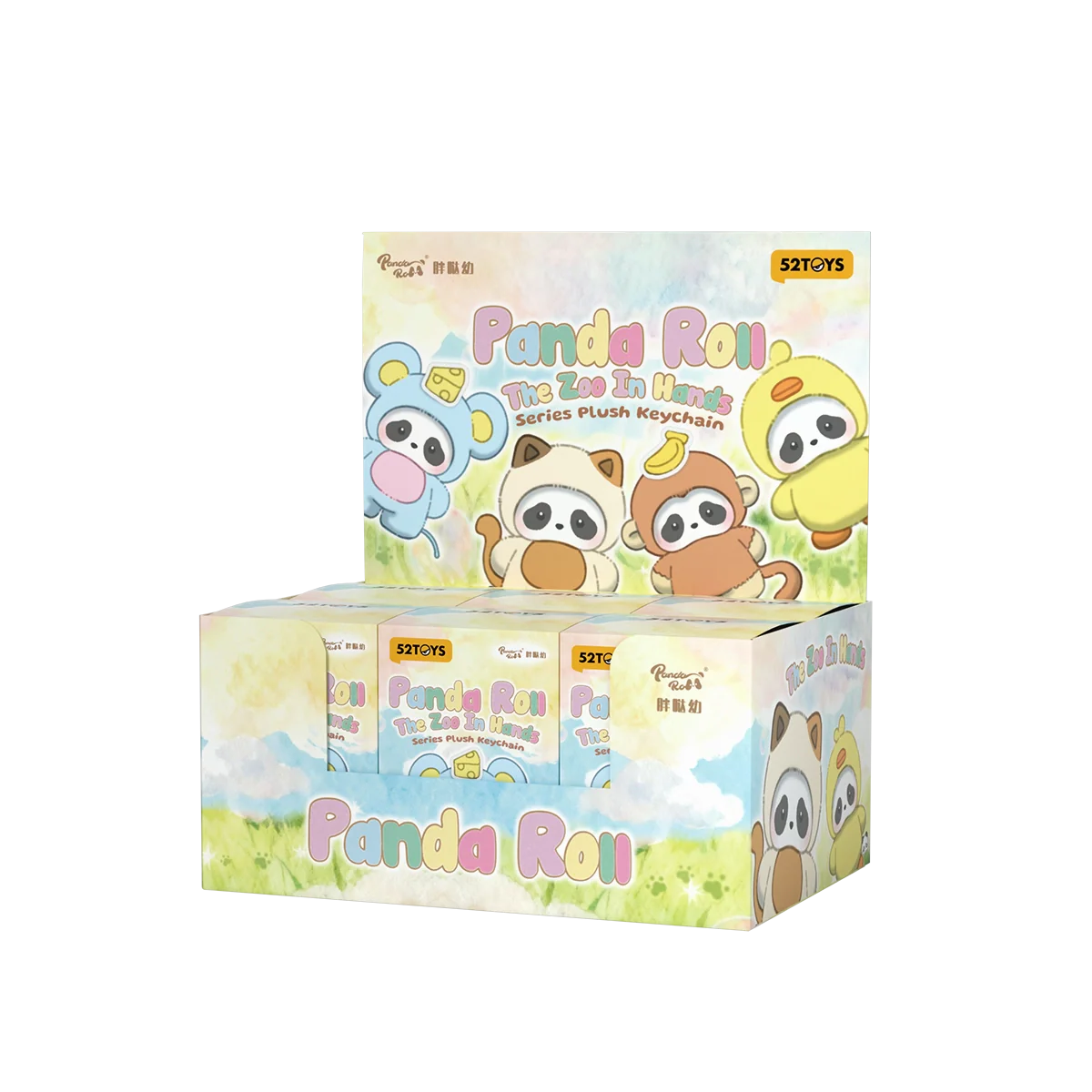 PANDA ROLL THE ZOO IN HANDS SERIES PLUSH KEYCHAIN - Image 19