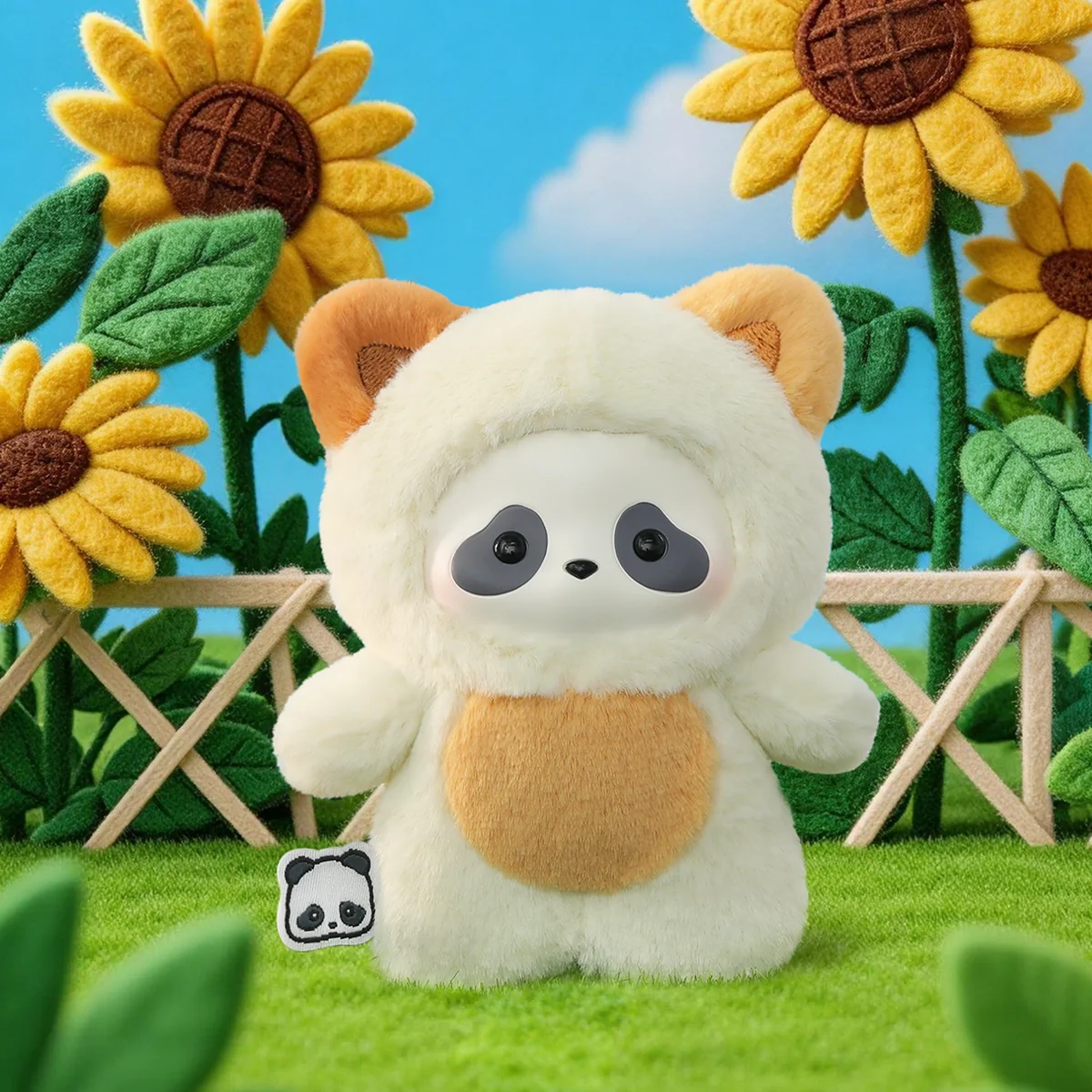PANDA ROLL THE ZOO IN HANDS SERIES PLUSH KEYCHAIN - Image 7