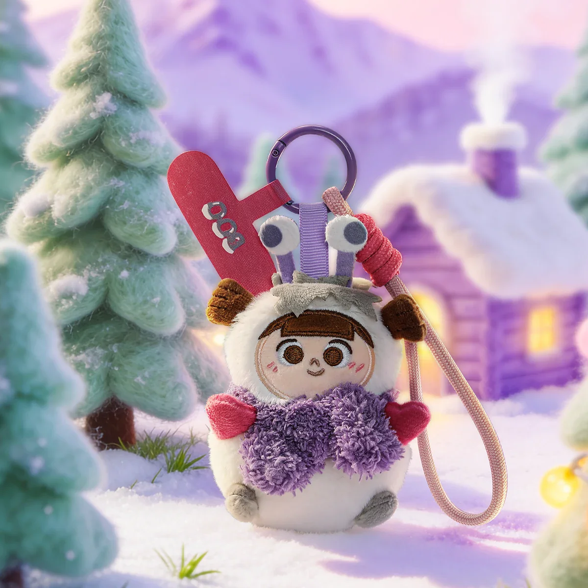 WINTER SNOW GLOBE SERIES - PLUSH PHONE CHARM BLIND BOX - Image 8